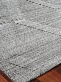 Cleo Modern Diamond Grey Patterned Area Rug - Elegance Collection