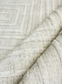 Cleo Modern Ivory Geometric Patterned Area Rug - Elegance Collection