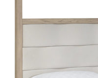 Hoyos Topaz Beige Canopy King Bed