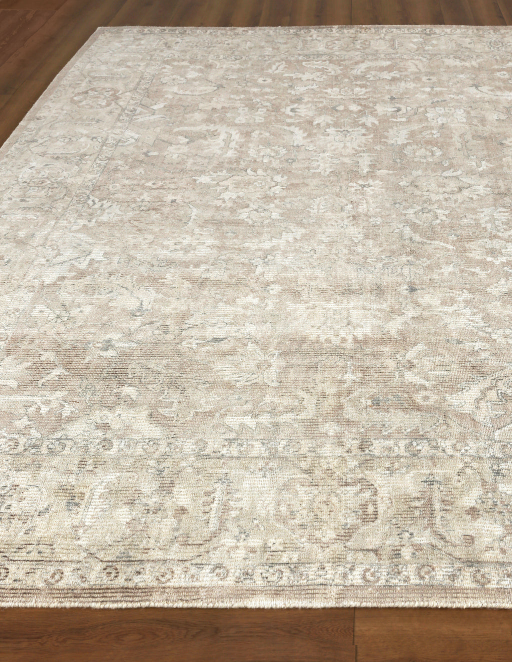 Heritage Tan Luxury Area Rug