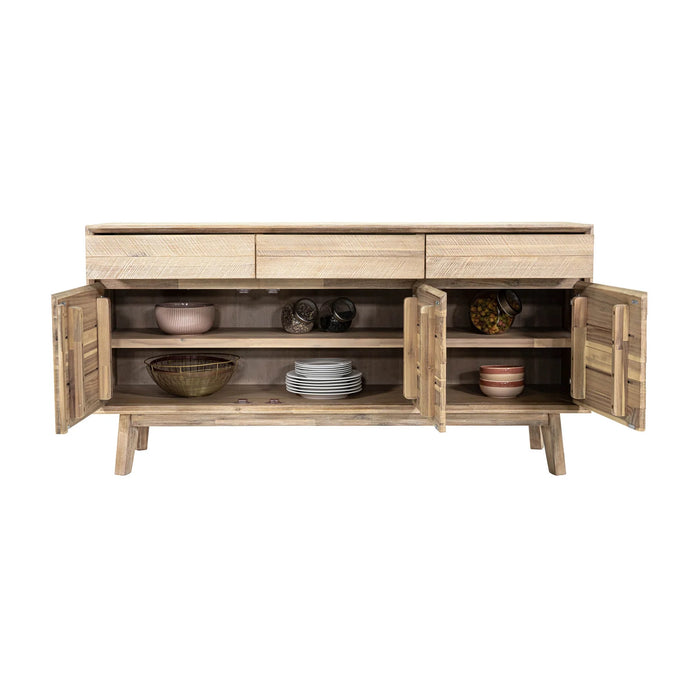 Emma 63" Light Driftwood Sideboard