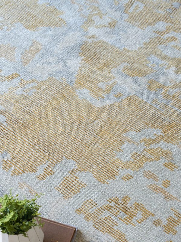 Viktoria Silver/Gold Area Rug - Elegance Collection