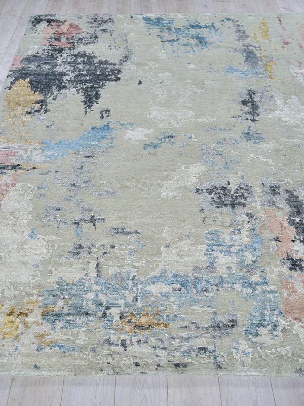 Ella Modern Vivid Multi Color Luxury Area Rug - Elegance Collection