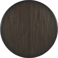 Nolita Black Round Dining Table w/1-20in Leaf