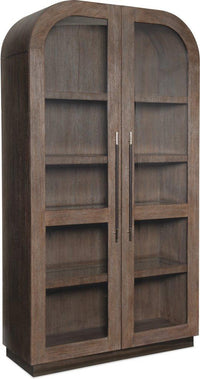 Reyeh Dark Wood Modern Display Cabinet