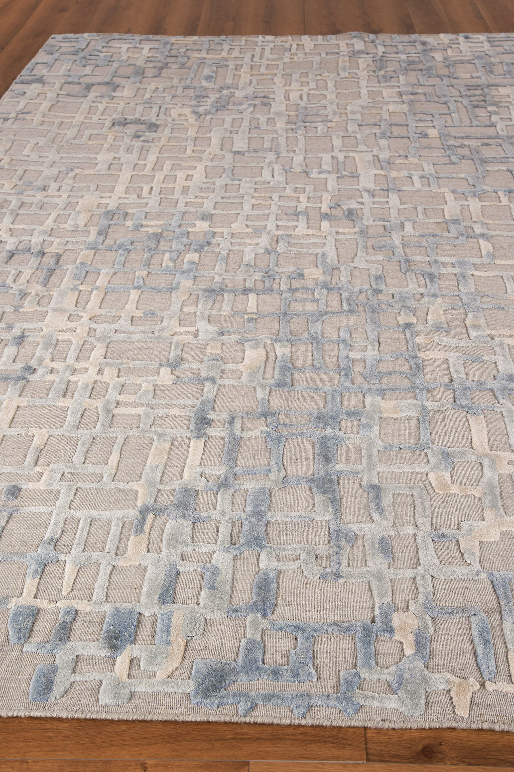 Olivia Grey/Blue Area Rug