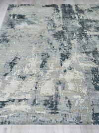 Ella Modern Grey/Charcoal Luxury Area Rug - Elegance Collection