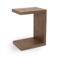 Eli Dark Oak Wood End Table