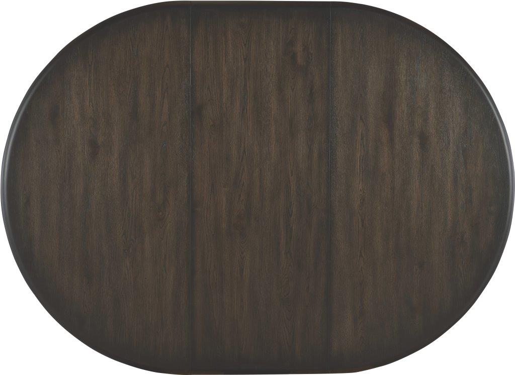 Nolita Black Round Dining Table w/1-20in Leaf