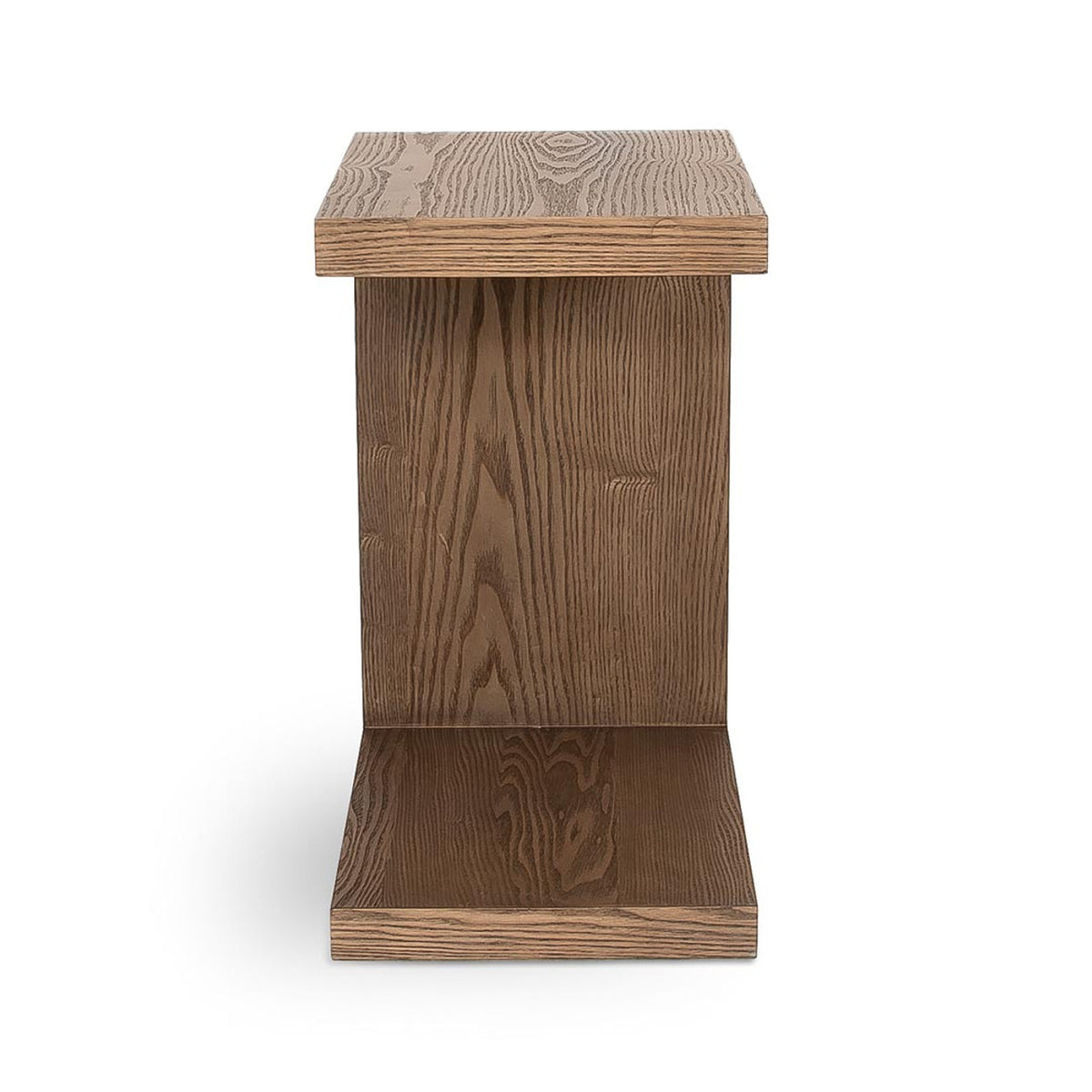 Eli Dark Oak Wood End Table