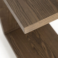 Eli Dark Oak Wood End Table