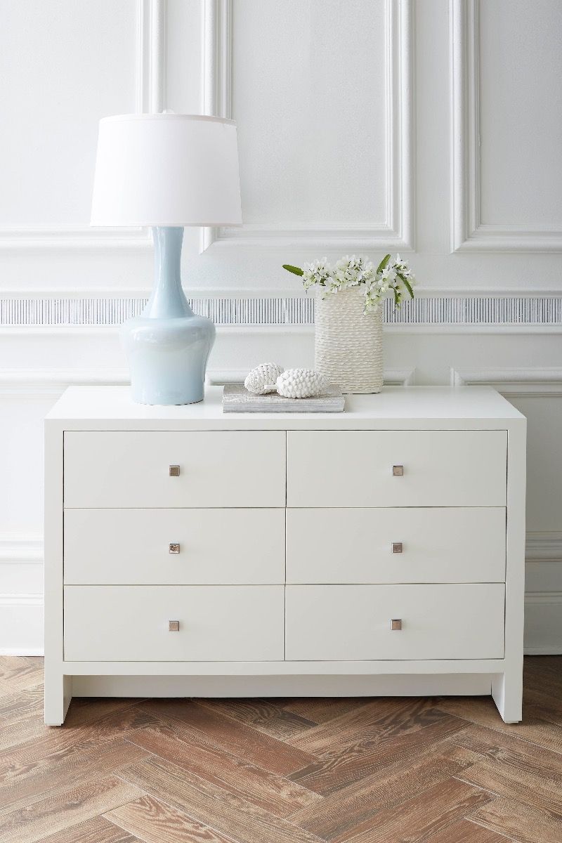 Extra wide deals white dresser