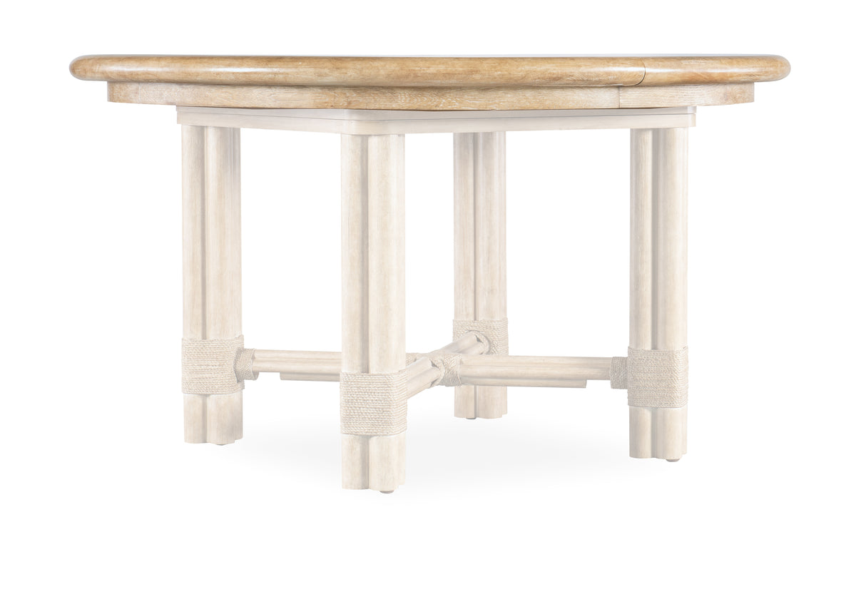 Nolita Natural Round Dining Table w/1-20in Leaf