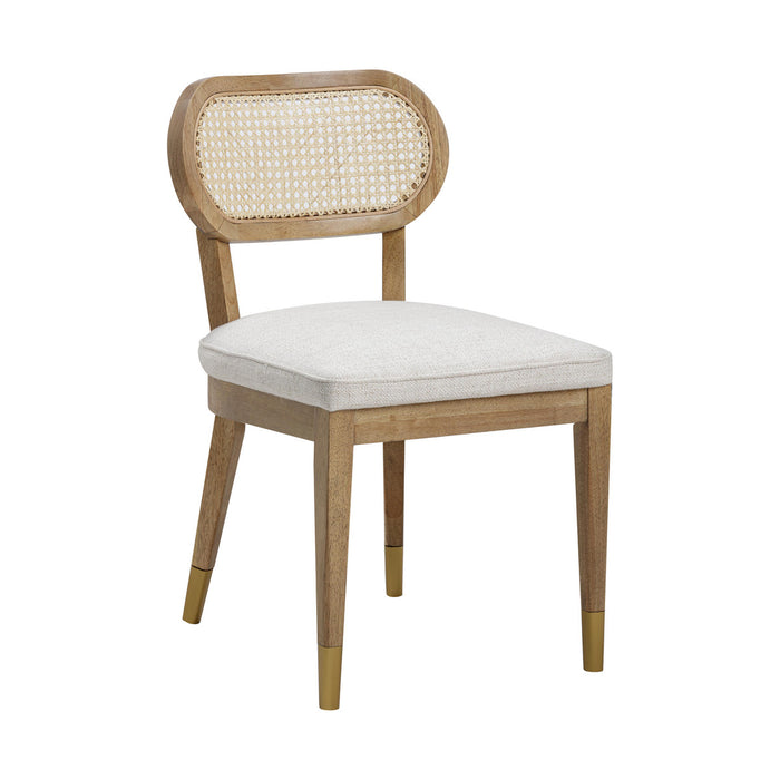 Mazie Natural Linen Dining Chair