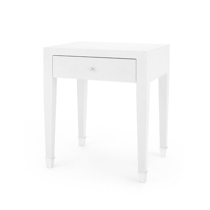 Seneca 1-Drawer Cream Nightstand/End Table
