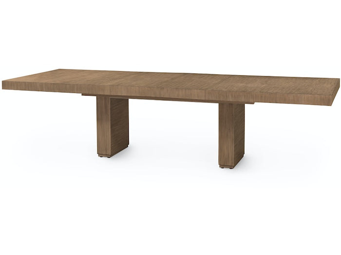 Broderick 80" Sand Dining Table (With 2 Leaves 120")