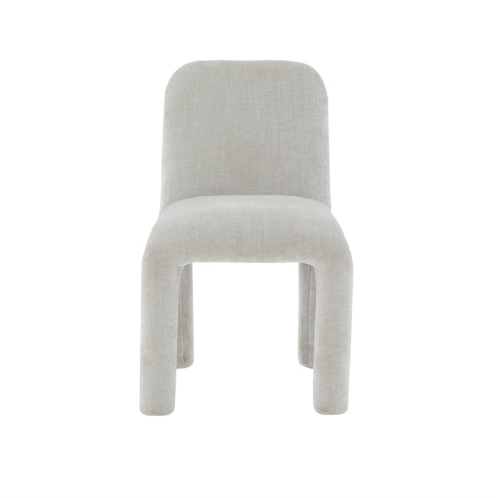 Sodus Light Grey Chenille Dining Chair