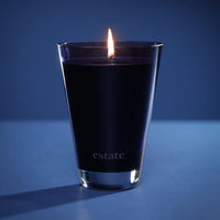 Estate Candle - 10.5 oz Navy Blue/Agave (Set of 4)