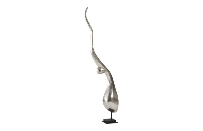 Hoffa Silver Leaf Sculpture - Large