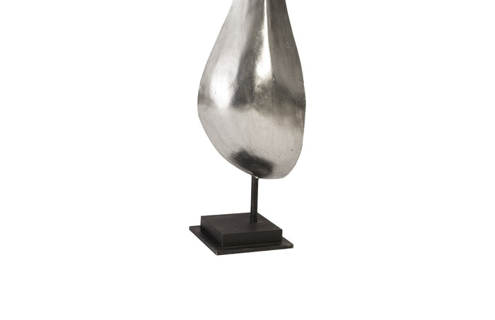 Hoffa Silver Leaf Sculpture - Large