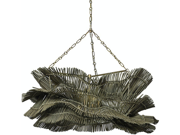 Miramar Warm Grey Chandelier