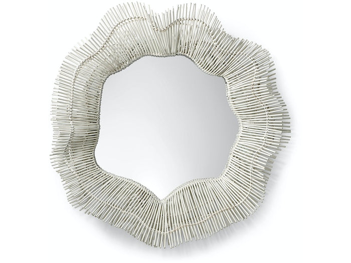 Miramar 46" White Mirror