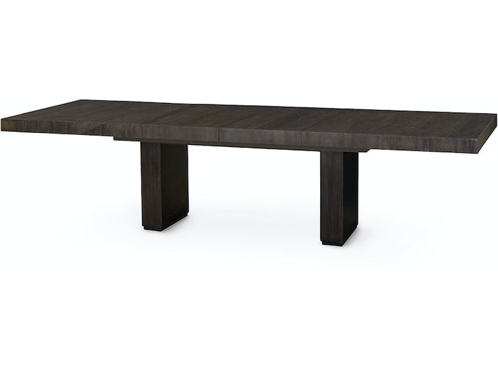 Broderick 80" Dark Espresso Dining Table (With 2 Leaves 120")