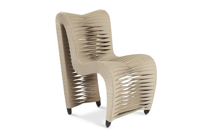 Straps Beige Chair