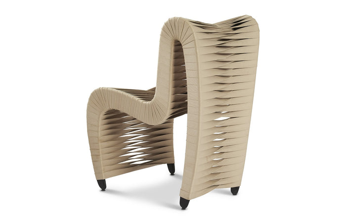 Straps Beige Chair