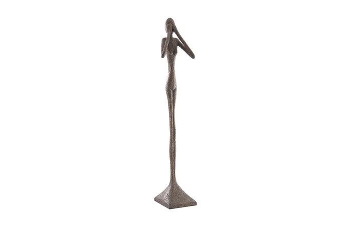 See No Evil Large Sculpture - Bronze