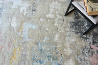 Ella Modern Vivid Multi Color Luxury Area Rug - Elegance Collection