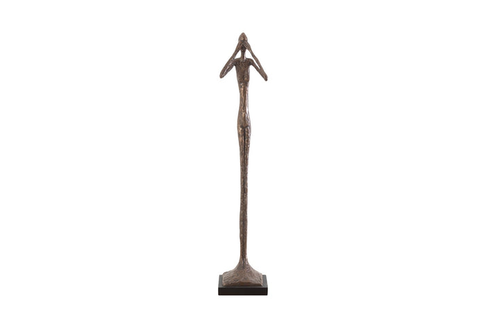 See No Evil Small Sculpture - Bronze
