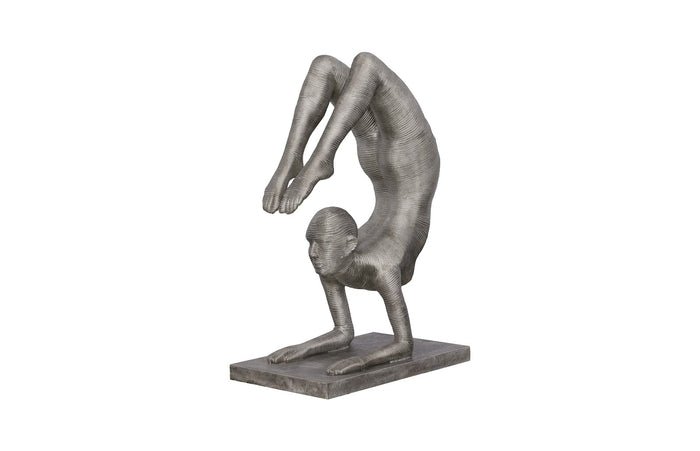 Handstand Scorpion Sculpture Aluminum Large