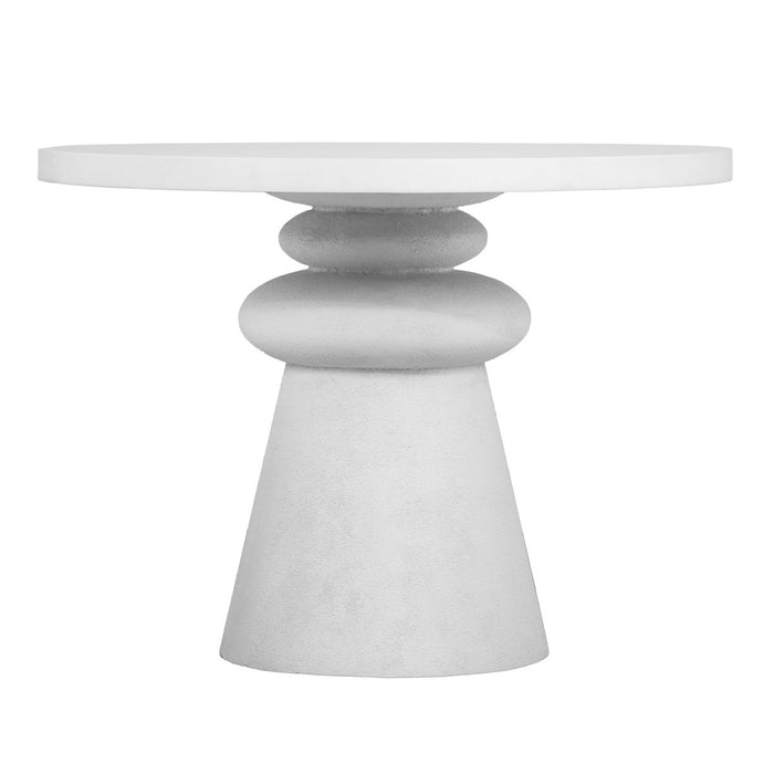 Paros White 42" Dinette Table - Luxury Living Collection