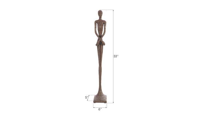 Juliette Small Bronze Finish Sculpture
