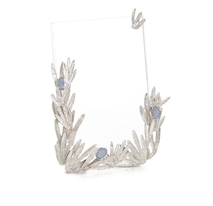 Whimsical  Nickel Photo Frame