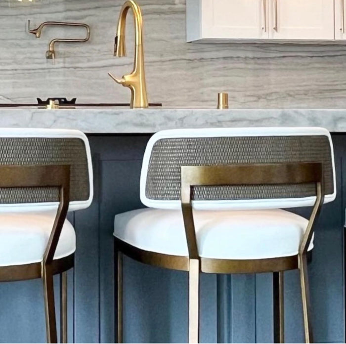 Conrad Gold 30" Bar Stool