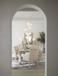 Reyeh Light Wood Modern Dining Table w/1-24in leaf