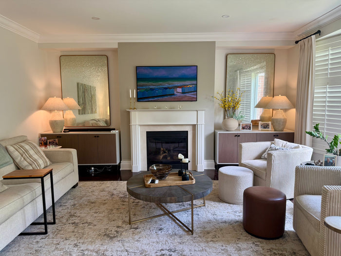 Anya Gold Mirror - Luxury Living Collection