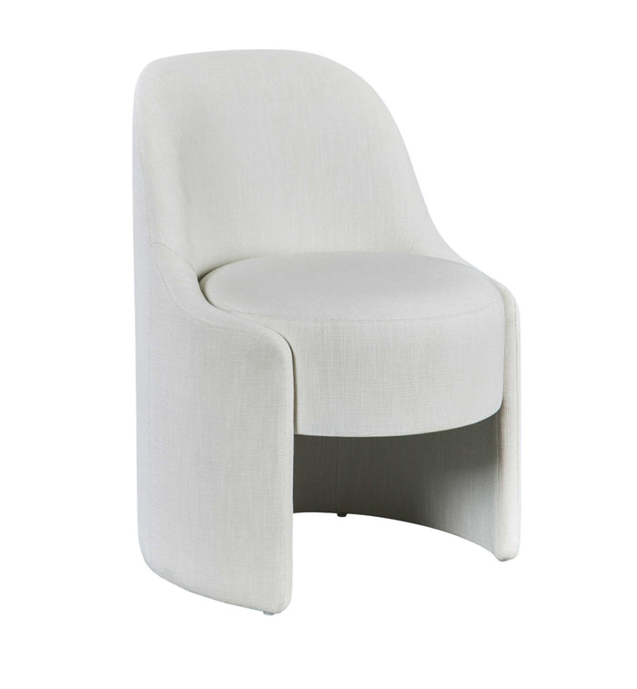 Reba Snow Linen Dining Chair
