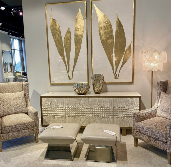 Freyde Golden Saffron Paintings - Luxury Living Collection