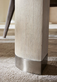 Reyeh Light Wood Modern Dining Table w/1-24in leaf