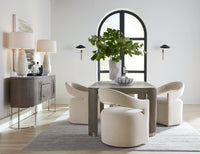 Reyeh 86" Modern Dining Table w/1-24in leaf - Dark Wood
