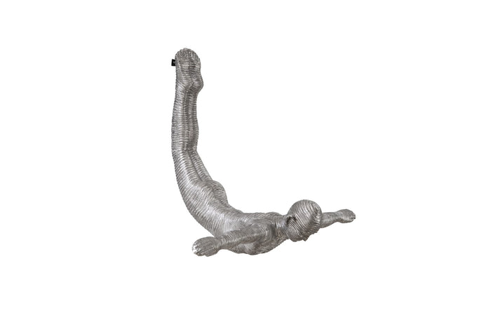 Dive Wall Sculpture Aluminum