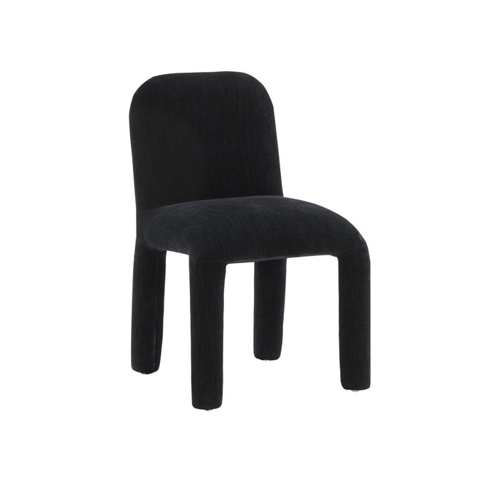 Sodus Midnight Chenille Dining Chair - Luxury Living Collection