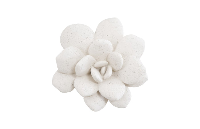 Blossom White Stone Wall Art