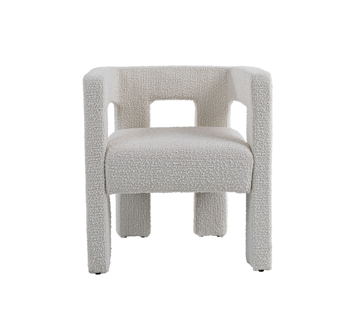 Dutton Modern White Dining Chair