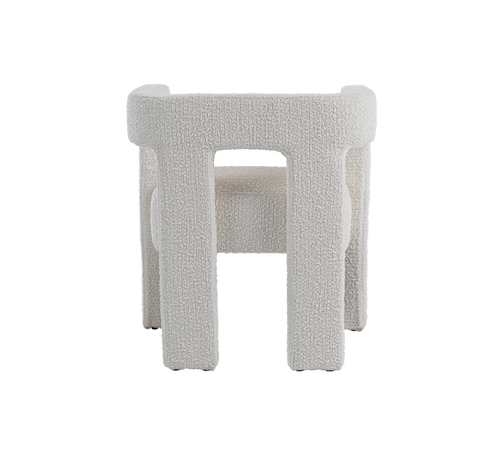 Dutton Modern White Dining Chair