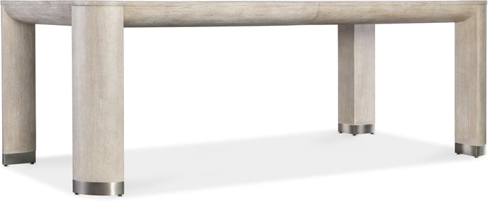 Reyeh Light Wood Modern Dining Table w/1-24in leaf