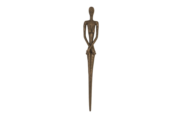 Juliette Bronze Finish Wall Sculpture